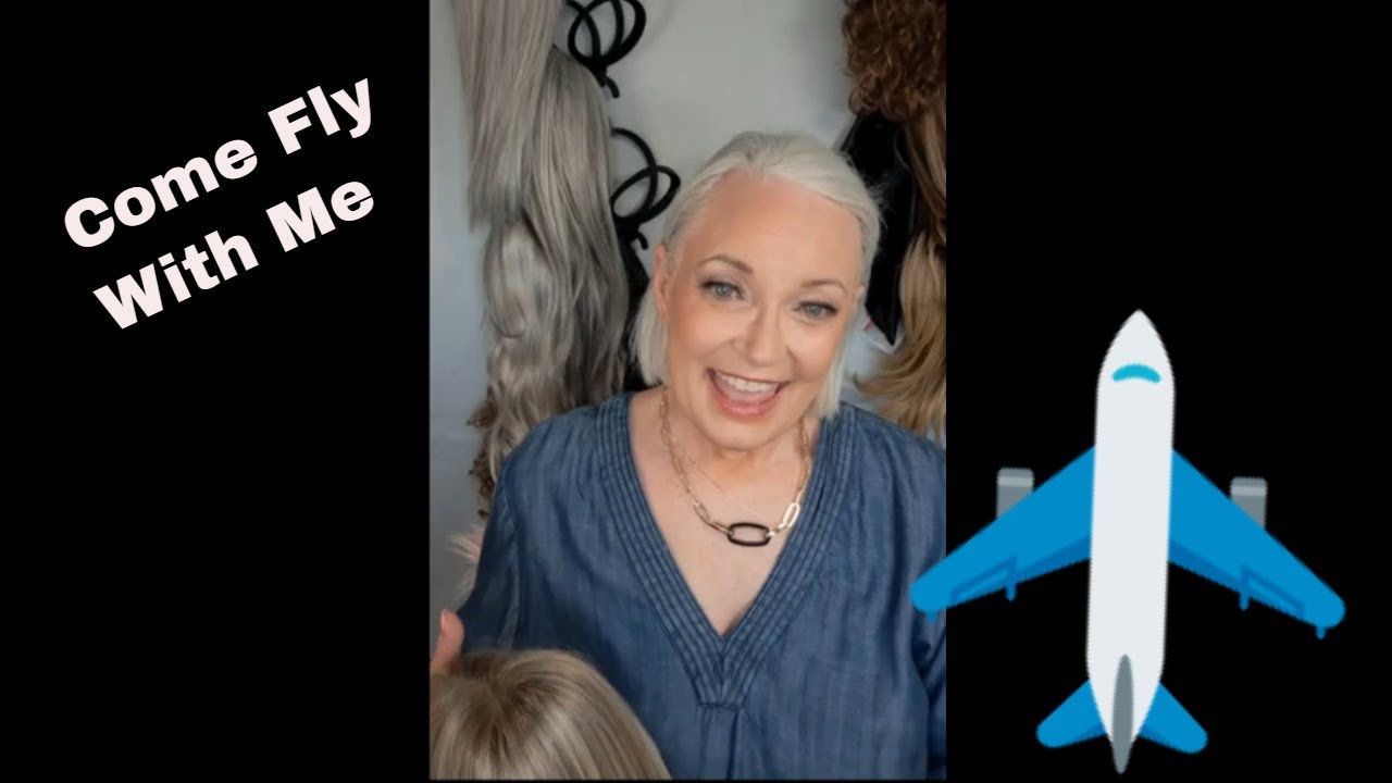 How to Wearing Wigs at the Airport, Packing Wigs and Storing, #wiglife #JonRenau