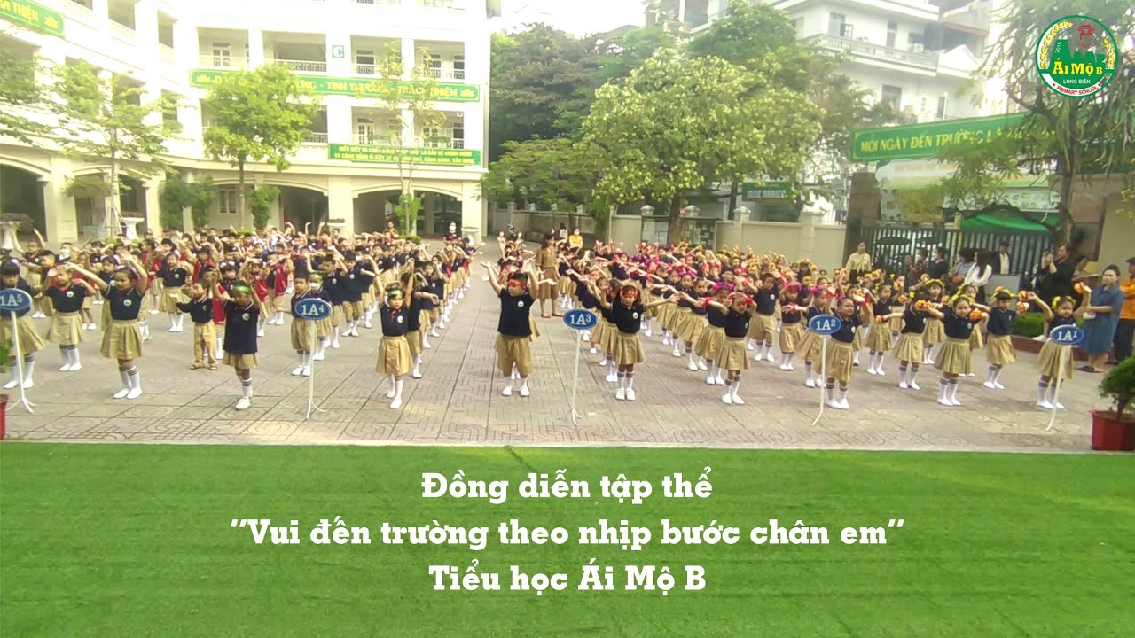 Tiết mục đồng diễn Vui đến trường | Ái Mộ B