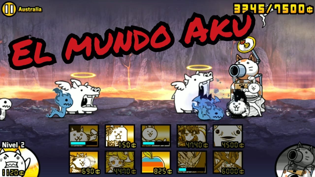 INVADIENDO LOS MUNDOS AKU | THE BATTLE CATS