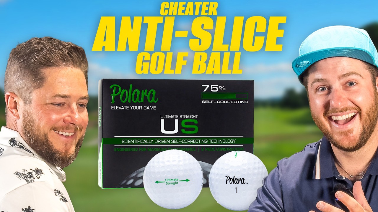 A Golf Ball That Flies Perfectly Straight?!