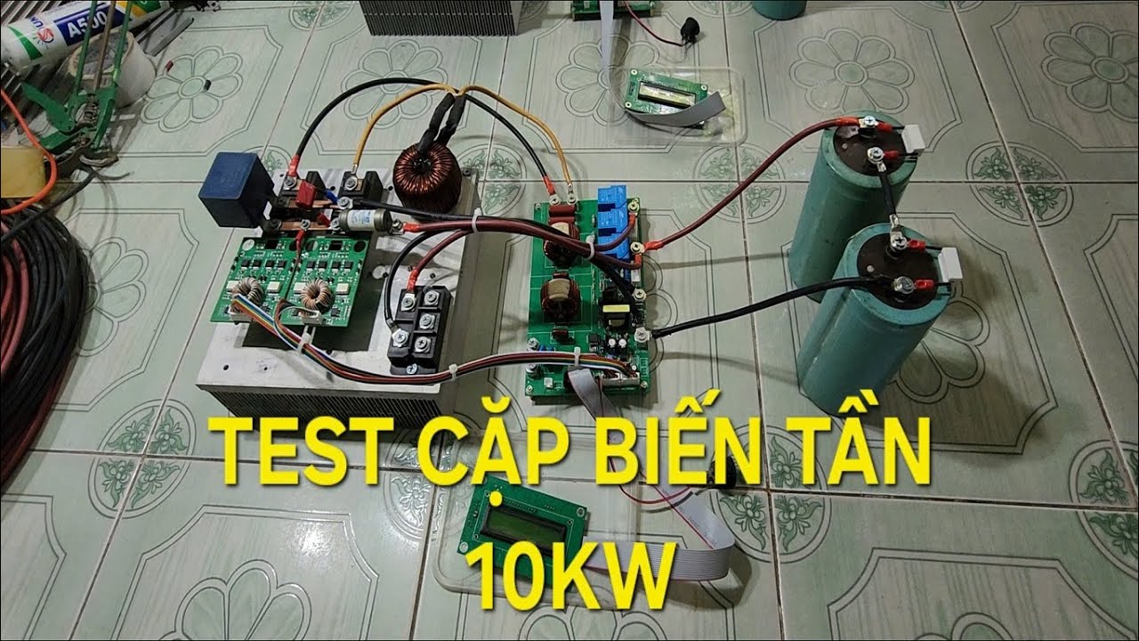 TEST CẶP BIẾN TẦN 10KW