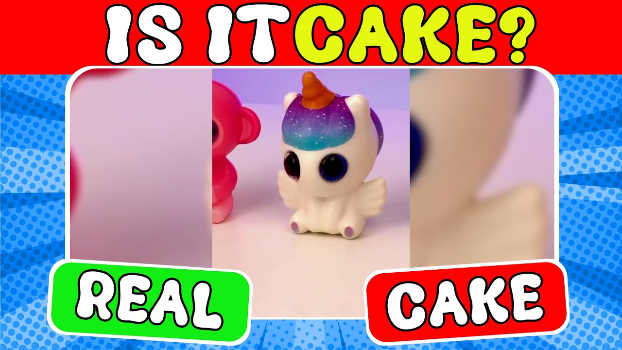 REAL or CAKE Quiz? ✔️🍰❌ 99% Fail This Challenge! Is it Cake?