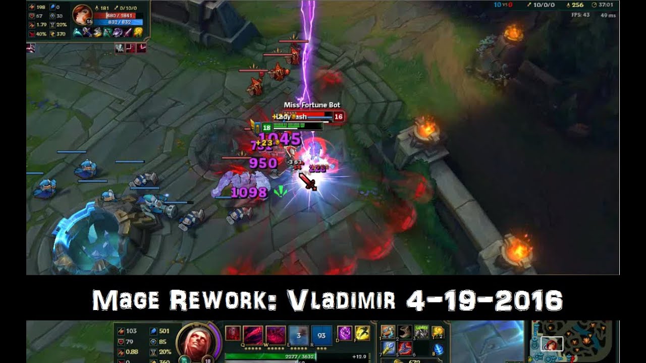 [PBE] Mage Rework: Vladimir 4-19-2016