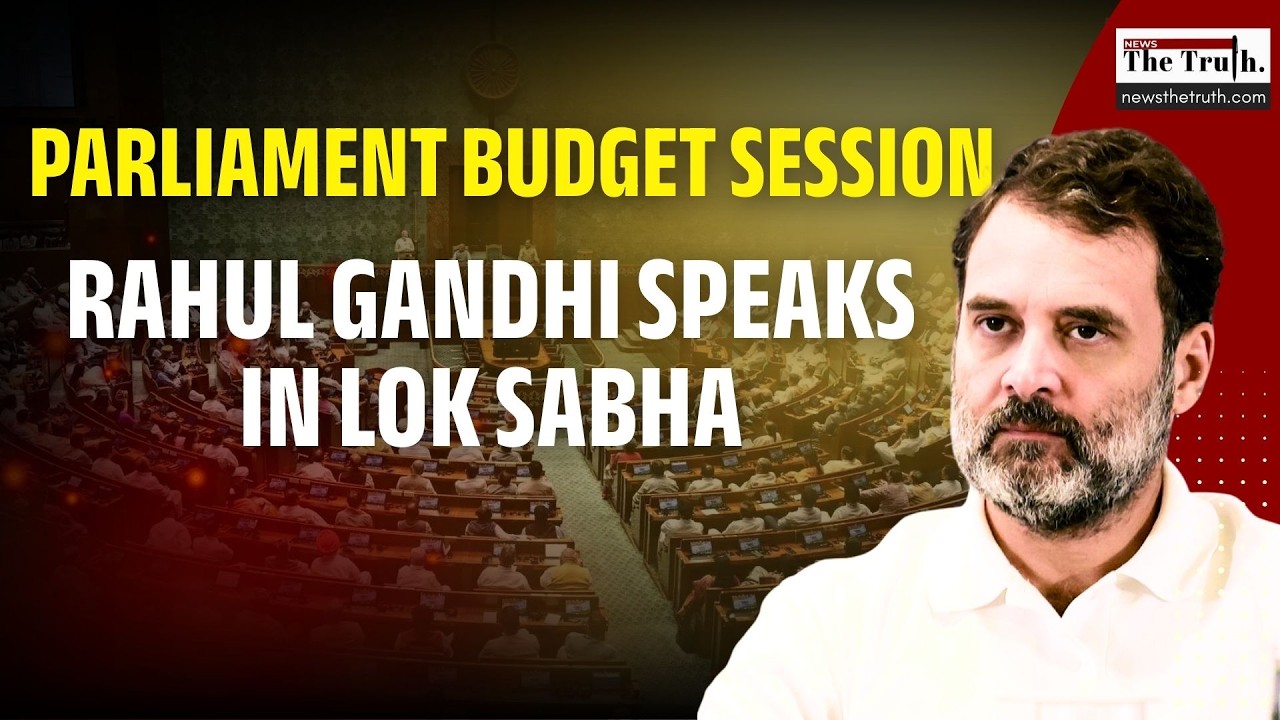 'There is nothing...' Rahul Gandhi slams Union Budget 2026 in Lok Sabha Session | NTT LIVE