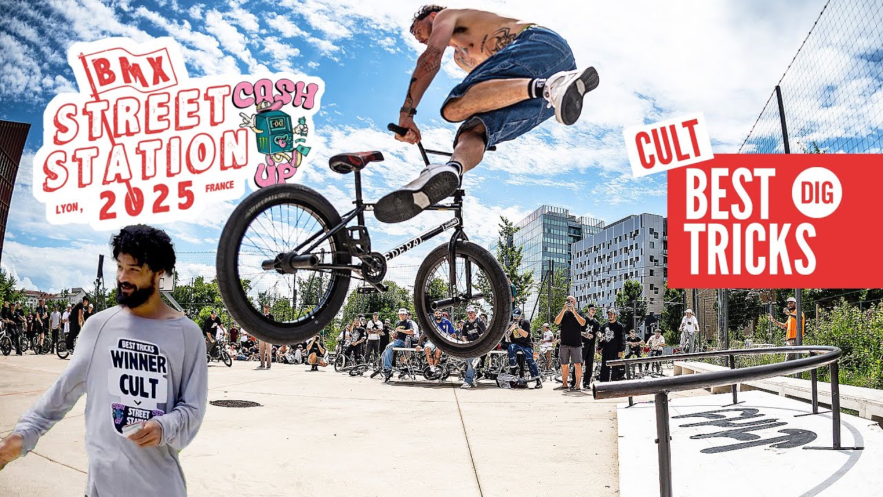 CULT 'BEST TRICKS' JAM | BMX STREET STATION 2025 x 'CASH UP'