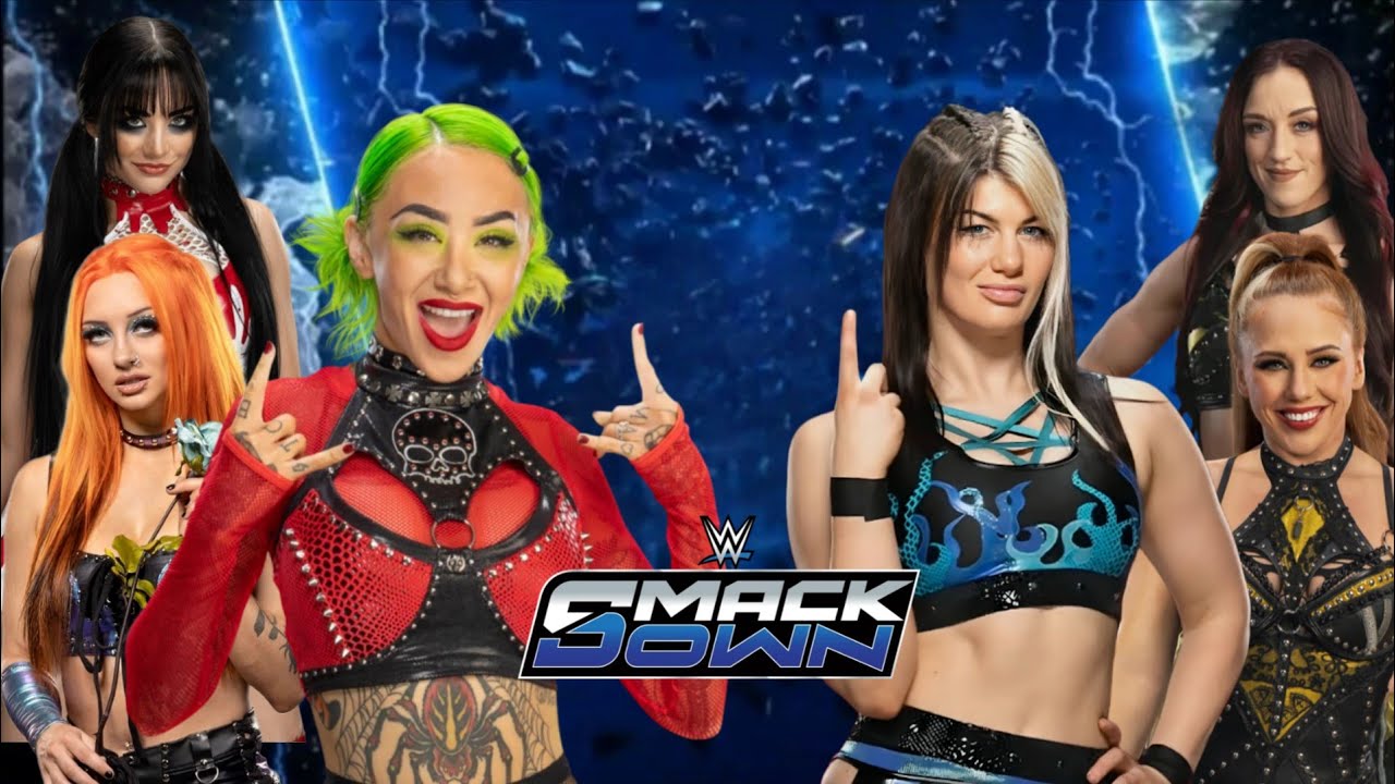 SMACKDOWN SHOTZI VS BLAIR DAVENPORT