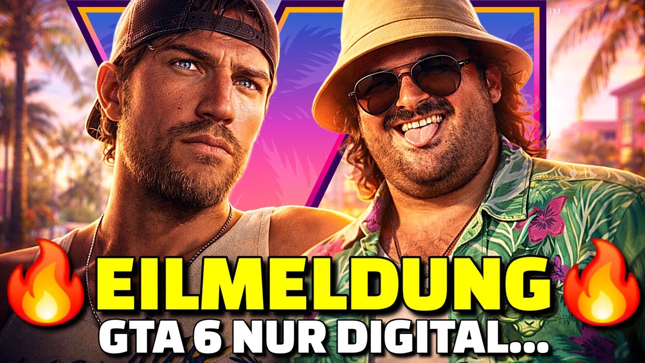 GTA 6 Eilmeldung: RELEASE nur DIGITAL - Physische Version erst 2027?