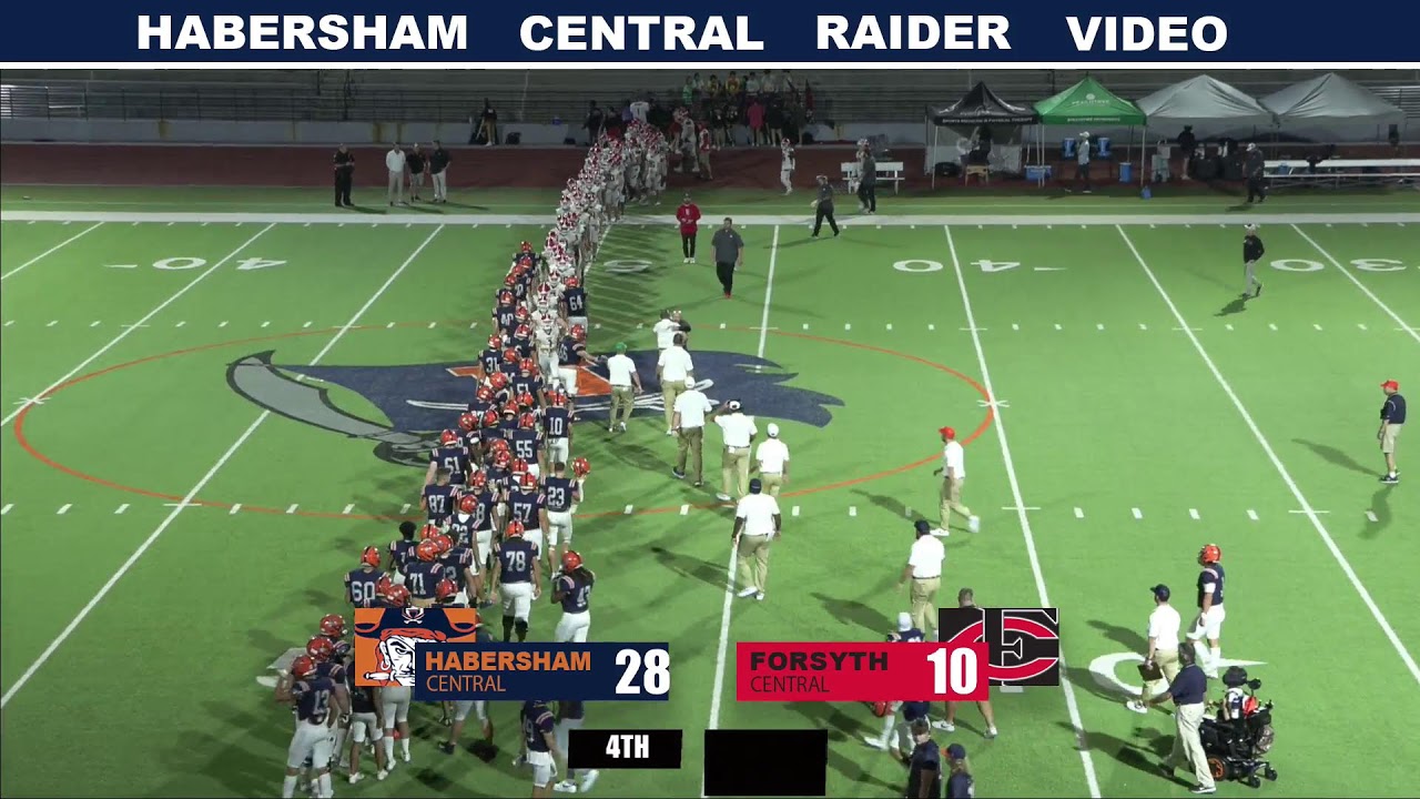 Forsyth Central at Habersham Central - Varsity Fooball
