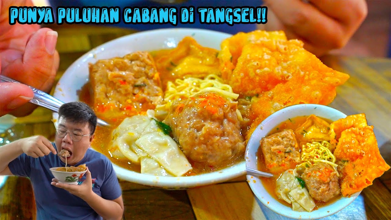 CABANGNYA BANYAK BANGET!! BAKWAN MALANG PALING VIRAL DAN LEGEND DI TANGSEL...