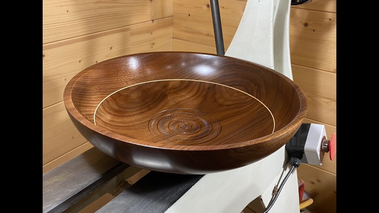 Bowl Wally Too III. || Woodturning || Texturing tools