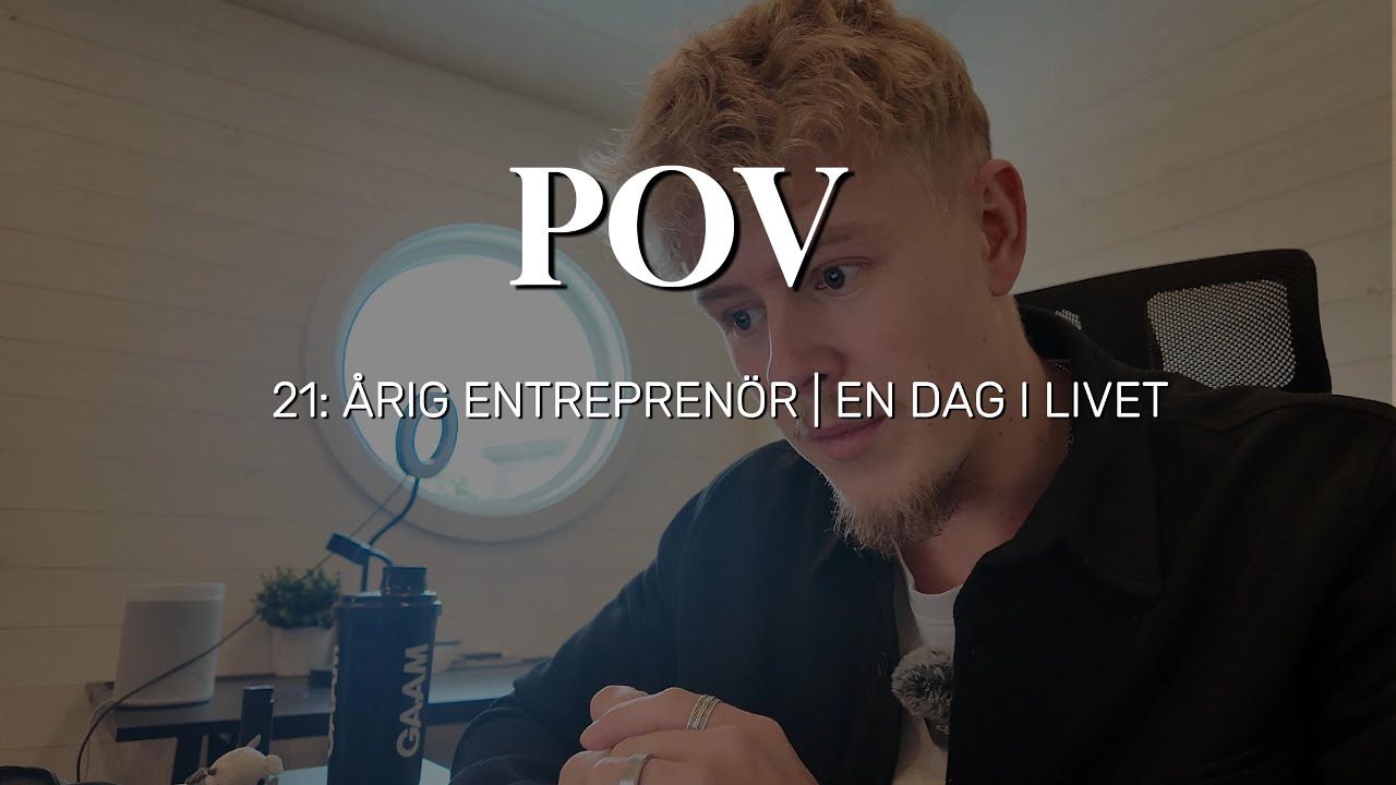 En dag som 21-&aring;rig 6-figure entrepren&ouml;r