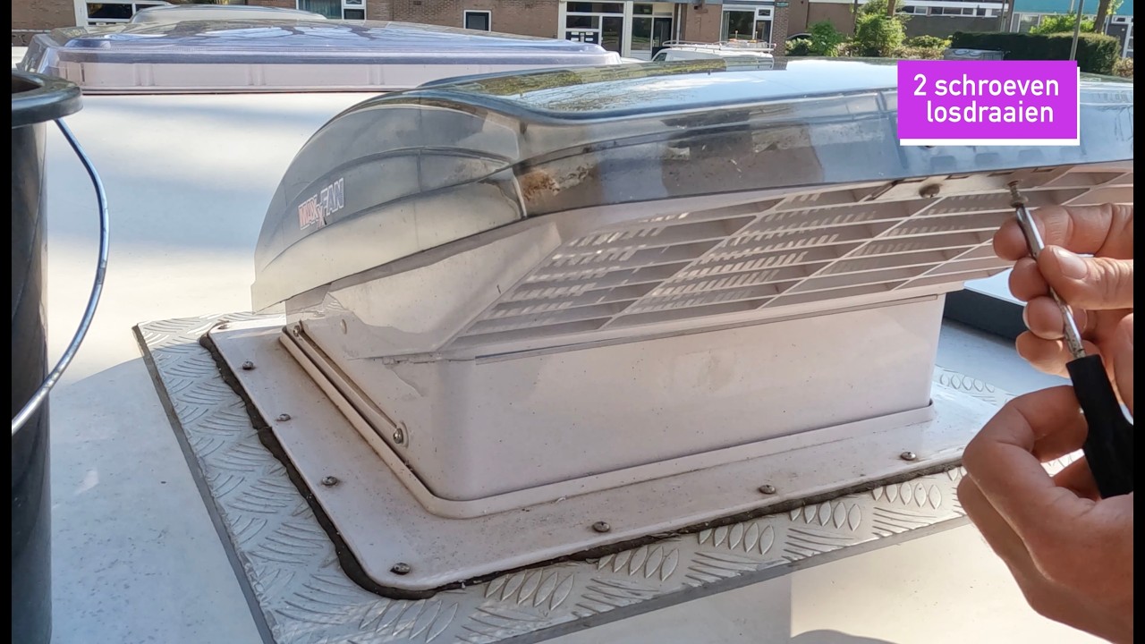 Cleaning the MaxxFan Deluxe in your camper, step-by-step maintenance guide