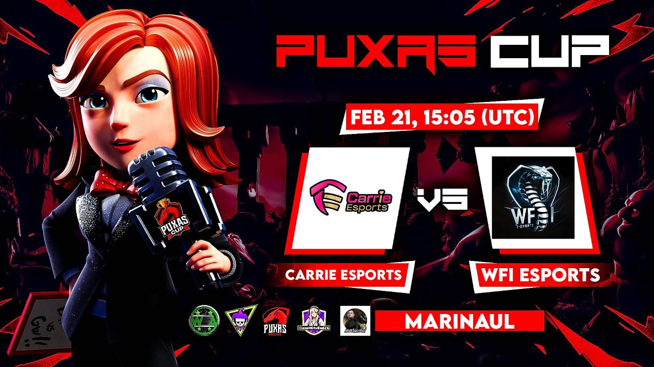 CARRIE ESPORTS VS WFI ESPORTS PELO PUXAS CUP