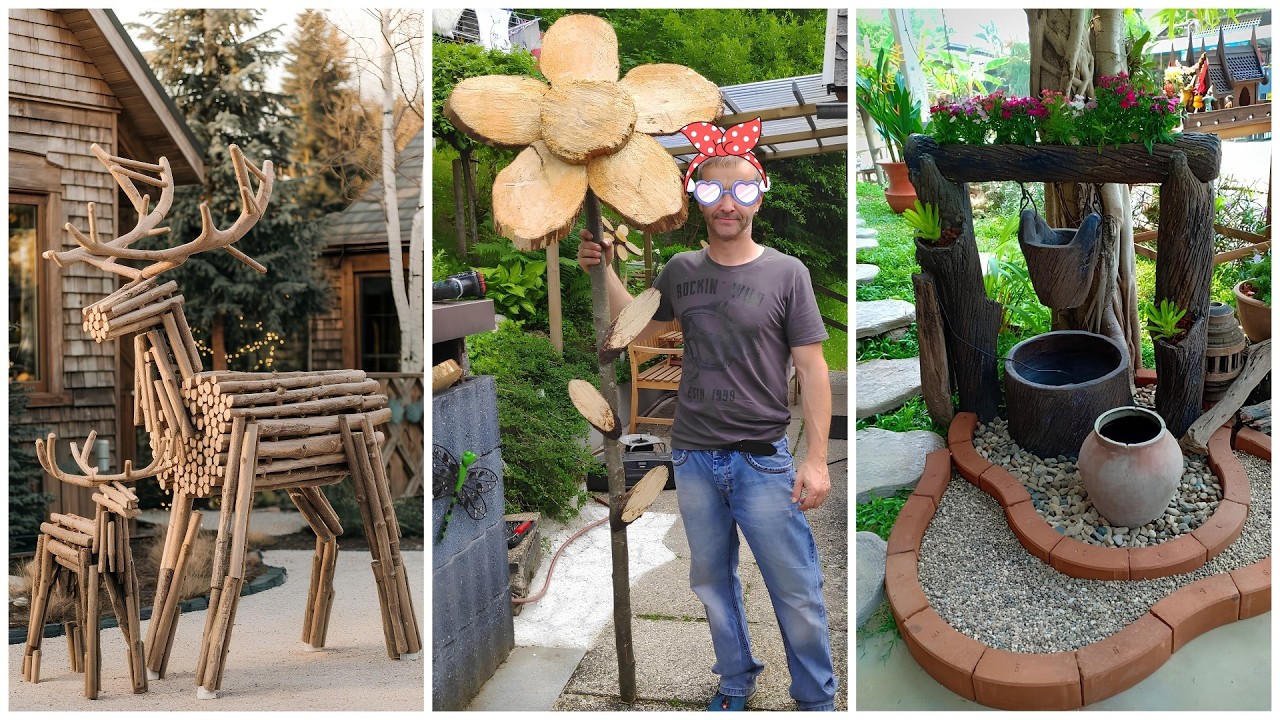 🔴 How to decorate your garden and backyard! 149 creative ideas!
