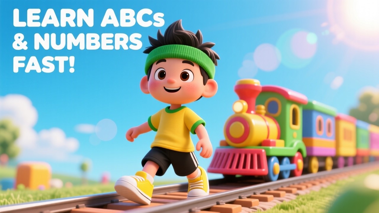 Alphabet & Numbers Song for Kids | Learn ABCs and Counting Together