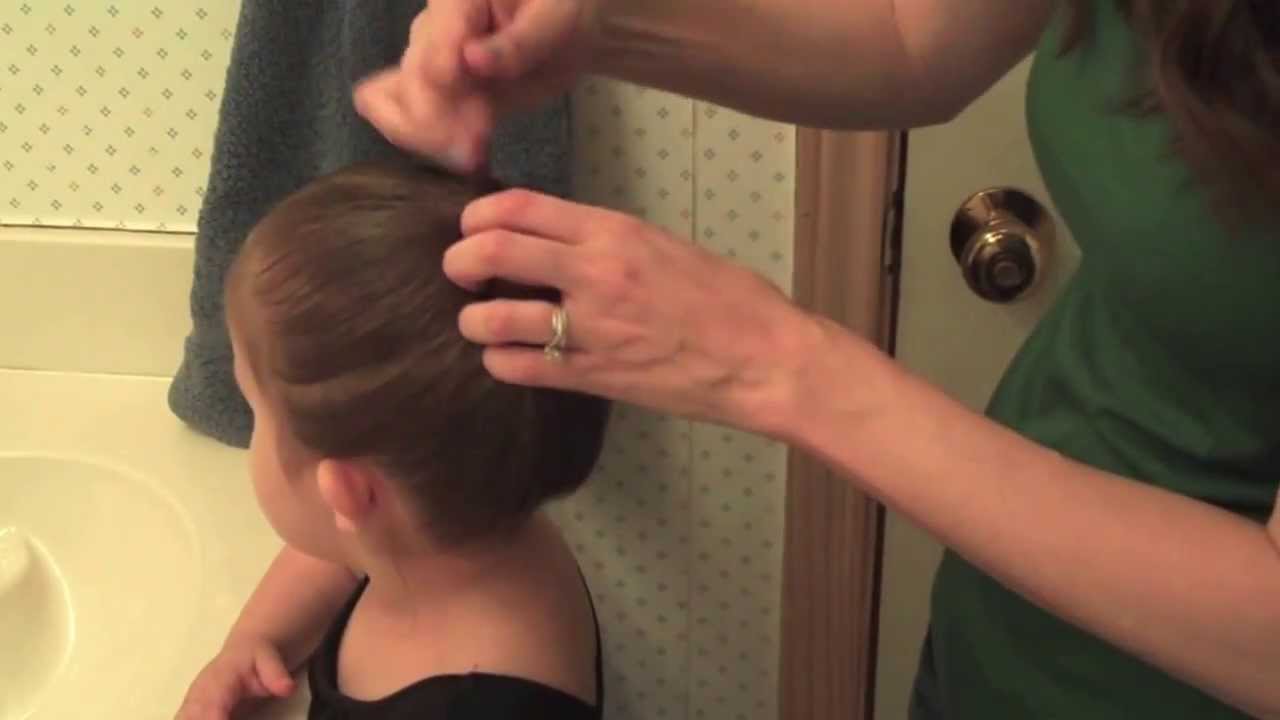 How to: Ballet Bun for Beginners (on a Toddler)