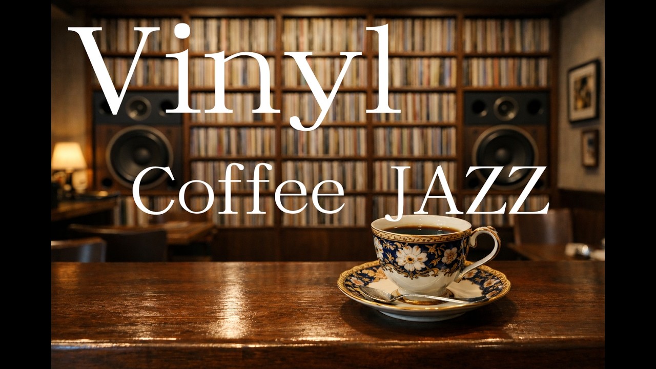 Coffee Jazz BGM for Vinyl Lovers – Perfect for Work & Study