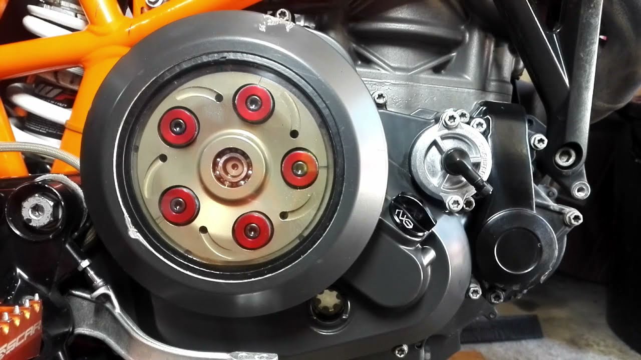 KTM 690 | clear clutch cover | carter embrayage transparent #the690shed