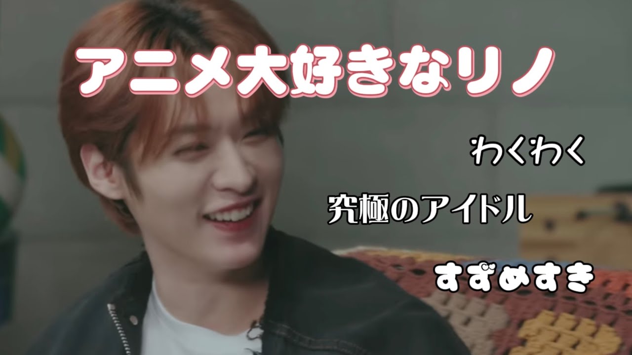 【StrayKids/日本語字幕】アニメオタクなリノ