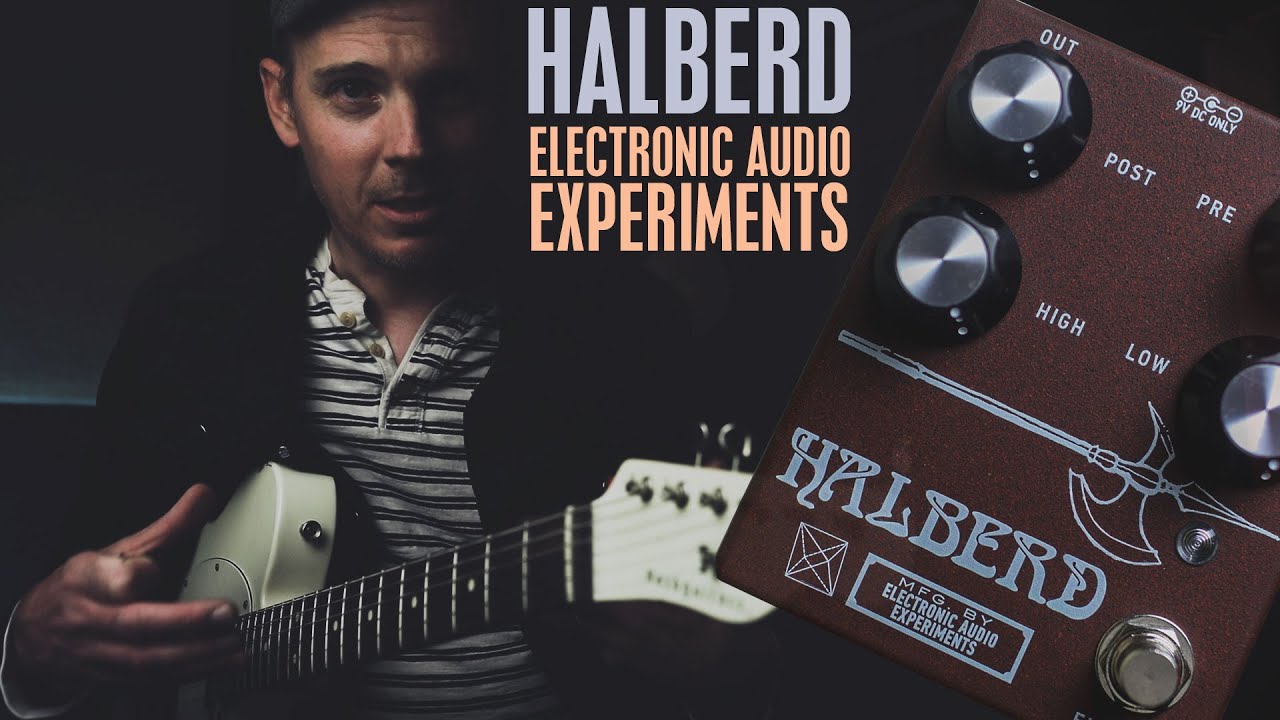 Демонстрации в темноте // Эксперименты с электронным звуком: Halberd // Демонстрация педали