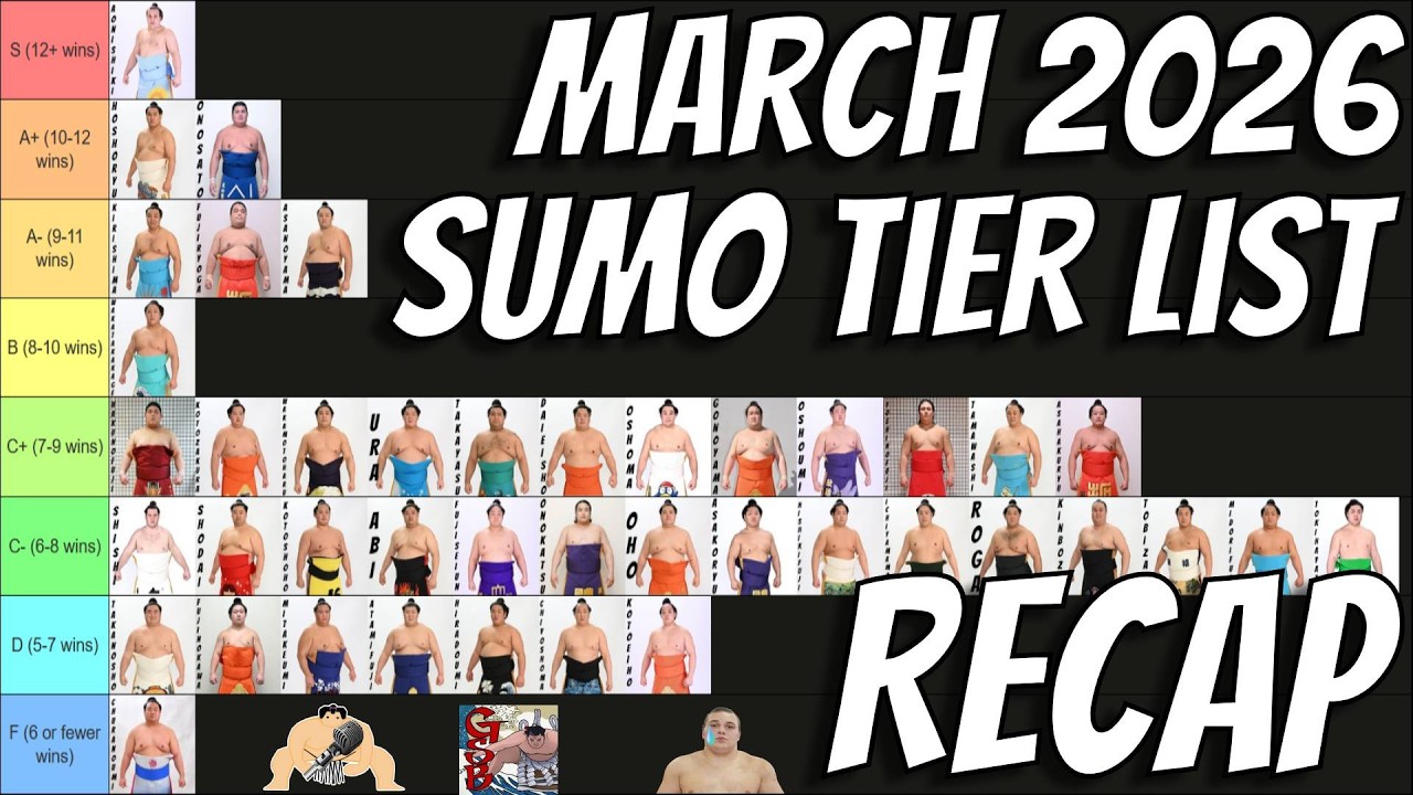 March 2026 Sumo Tier List Recap!
