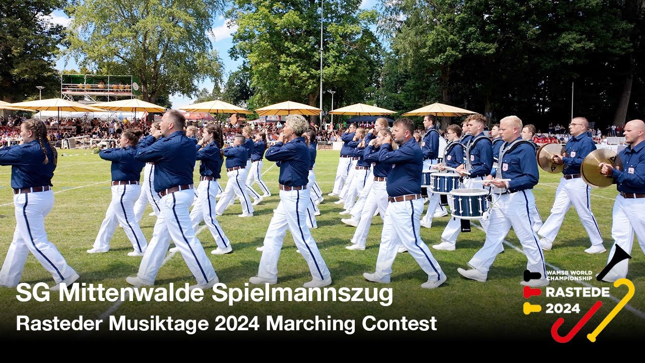 SG Mittenwalde Spielmannszug - WAMSB Marching Contest - Rasteder Musiktage 2024