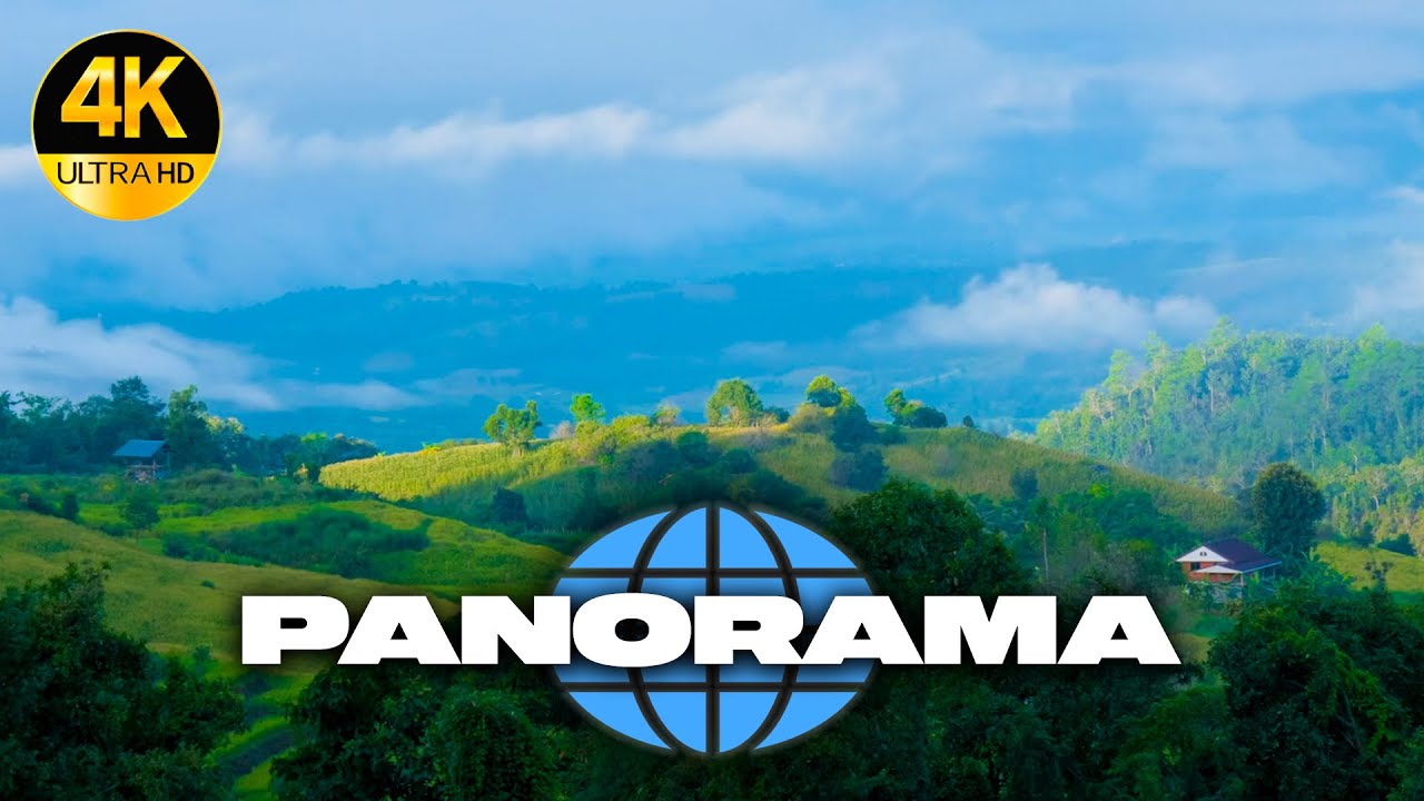 Relaxing Music With 4K Nature Panorama | Nature Ambience, Alps | World Panorama