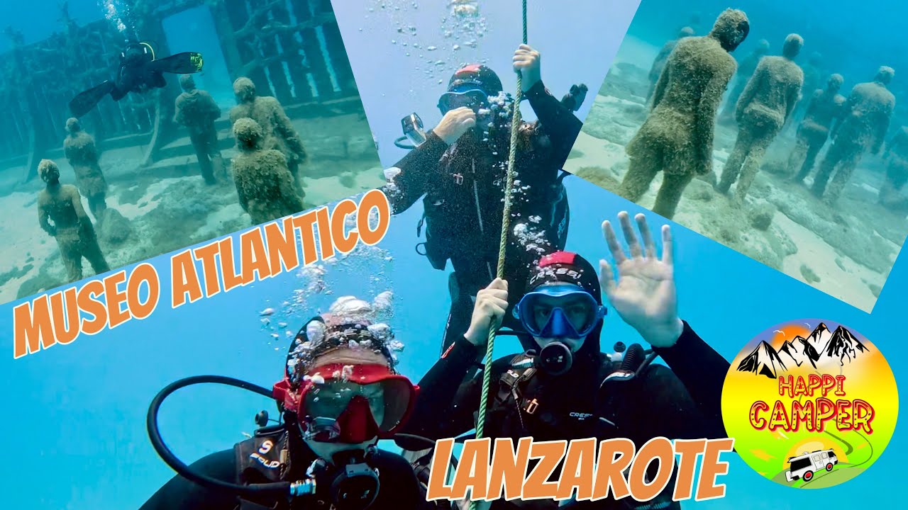 Diving in Museum ATLANTICO - Lanzarote
