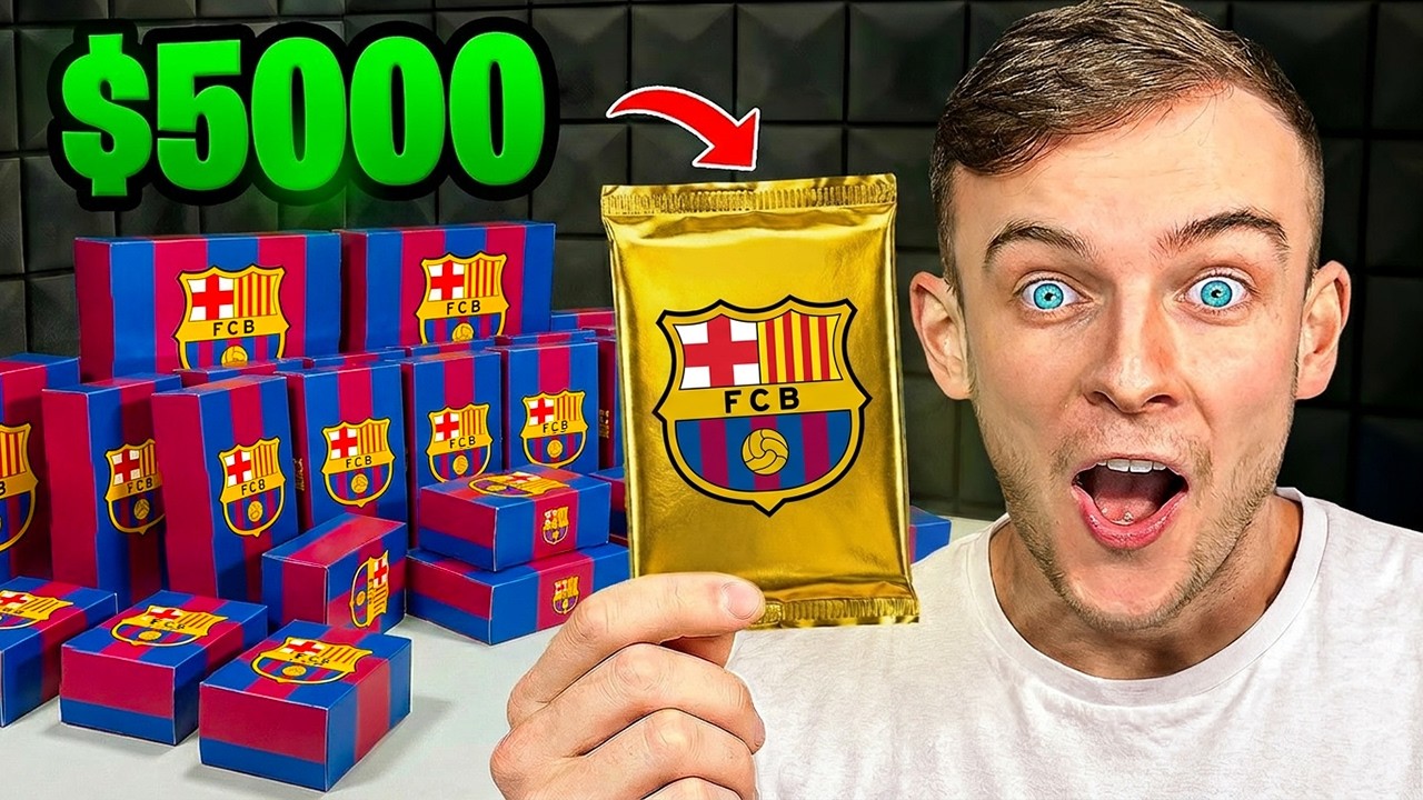 Я открыл Barcelona Packs на $5,000