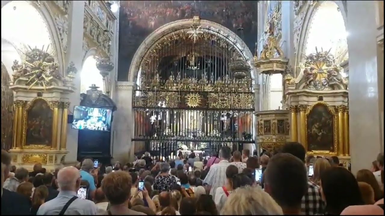 JASNA GÓRA -  Fanfary na odsłonięcie  OBRAZU M.B.CZĘSTOCHOWSKI  - STAŃiSŁAW WIERZCHOWSKI .