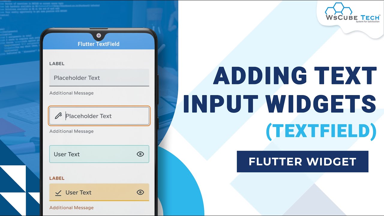 How to Get User Input in Flutter Application (TextField) | Flutter Widget