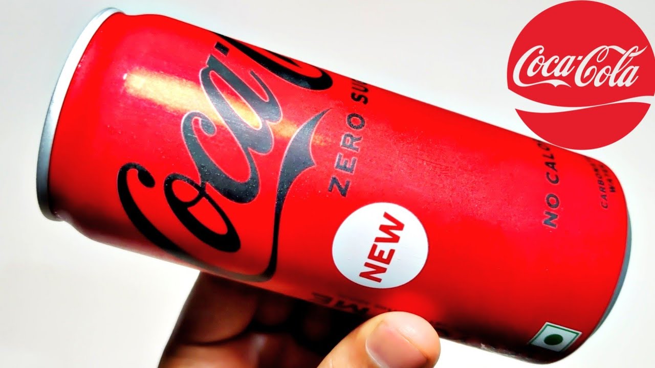 Coke Zero Sugar 300ml🥫| Ingredient, Taste, Price | New Zero Sugar Coke | Coca-Cola Zero Sugar Test👌
