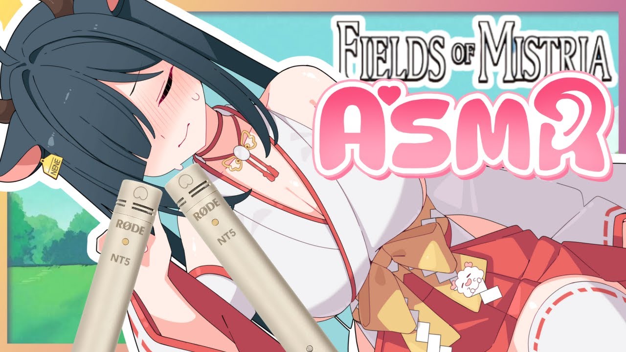 【ASMR/RODE NT5】M-Mooo!!! (Soundproof Booth Fields of Mistria ASMR)