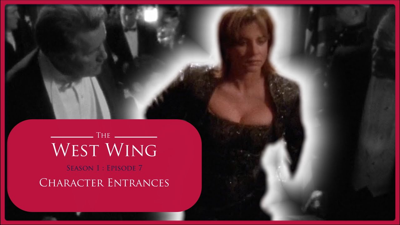 Character Entrances - Abbey Bartlet | The West Wing S1E7