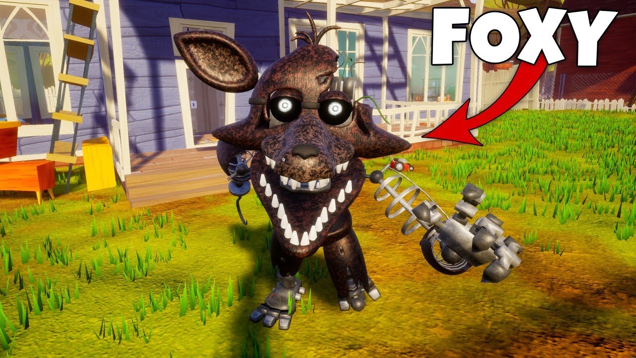 Ignited Foxy is hitting LIGHTSPEED in Hello Neighbor...