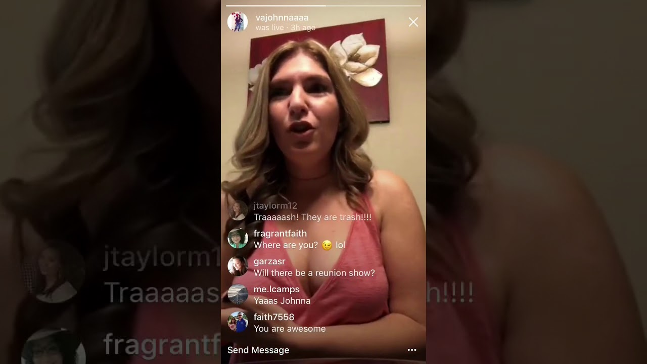 Love after Lockup Johnna Exposes Garrett And His New Girlfriend On Instagram Live