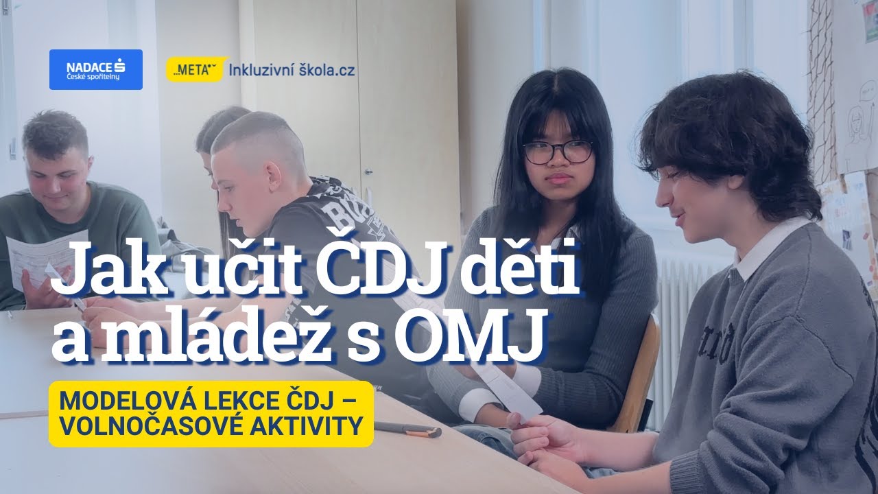 Modelová lekce ČDJ: Volnočasové aktivity