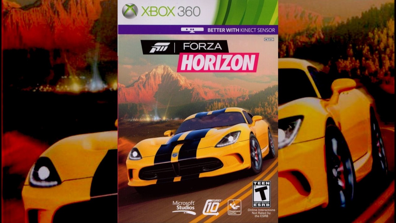 first hour of Forza Horizon [2012 - Xbox360]