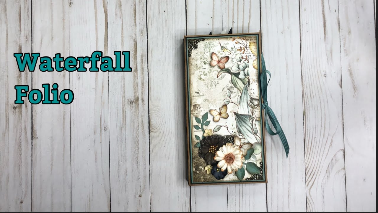 Waterfall Folio using Country Craft Creations Country Bunny