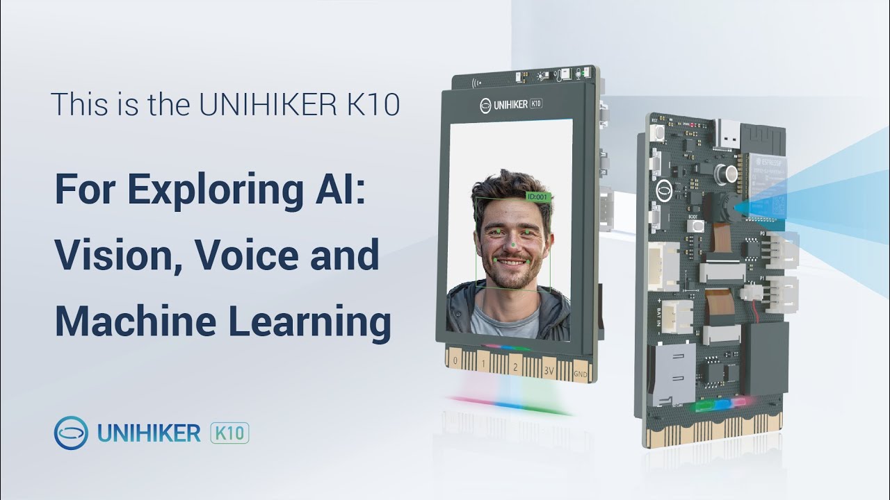 UNIHIKER K10 | Устройство для обучения с использованием ИИ | Зрение | Голос | Машинное обучение