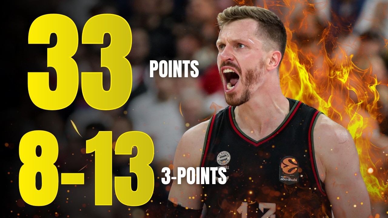 Andreas Obst was ABSOLUTELY ON FIRE against Maccabi Tel Aviv!