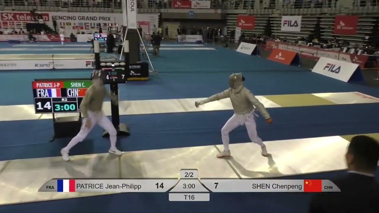 Seoul Grand Prix 2025 SMS - L16 - Jean-Philippe Patrice FRA v Shen Chenpeng CHN