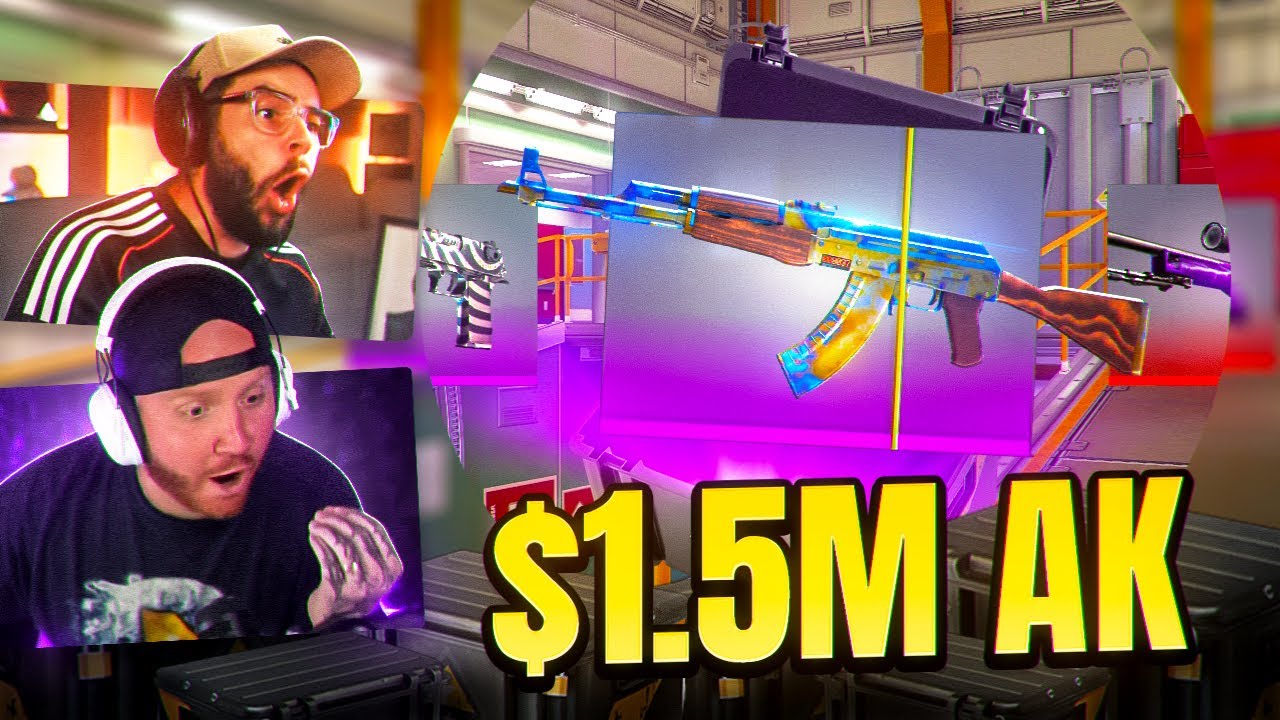 CHASING THE $1,500,000 BLUE GEM AK-47 IN CS2! (INSANE)