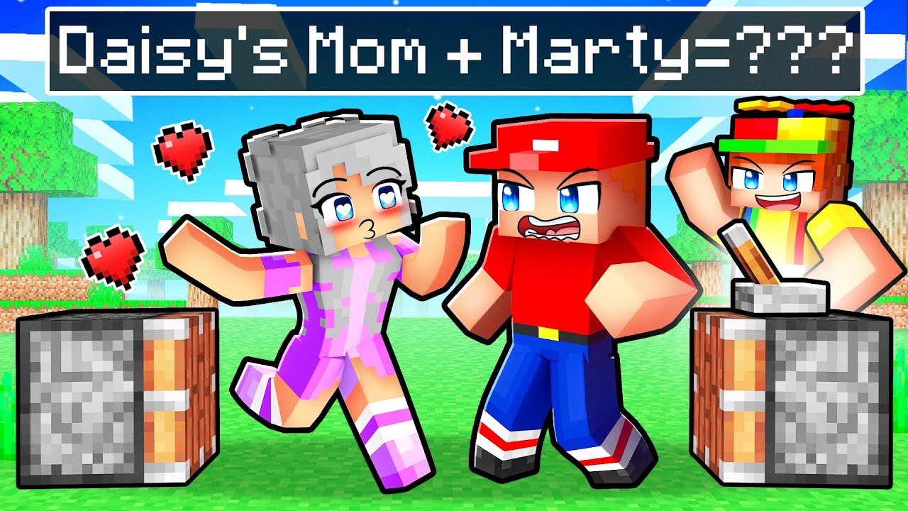 Daisy's Mom + Marty = ??? In Minecraft!
