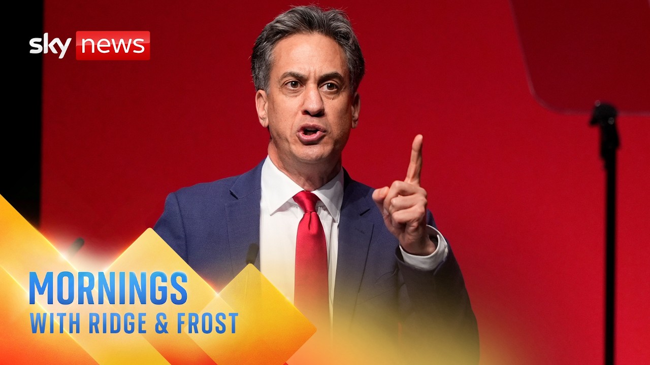 Miliband says British consulate in Jerusalem to become 'UK Mission' | Mornings with Ridge and Frost