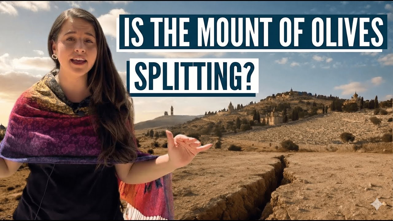 HAS THE MOUNT OF OLIVES OPENED? PROPHECY? Israel with Aline