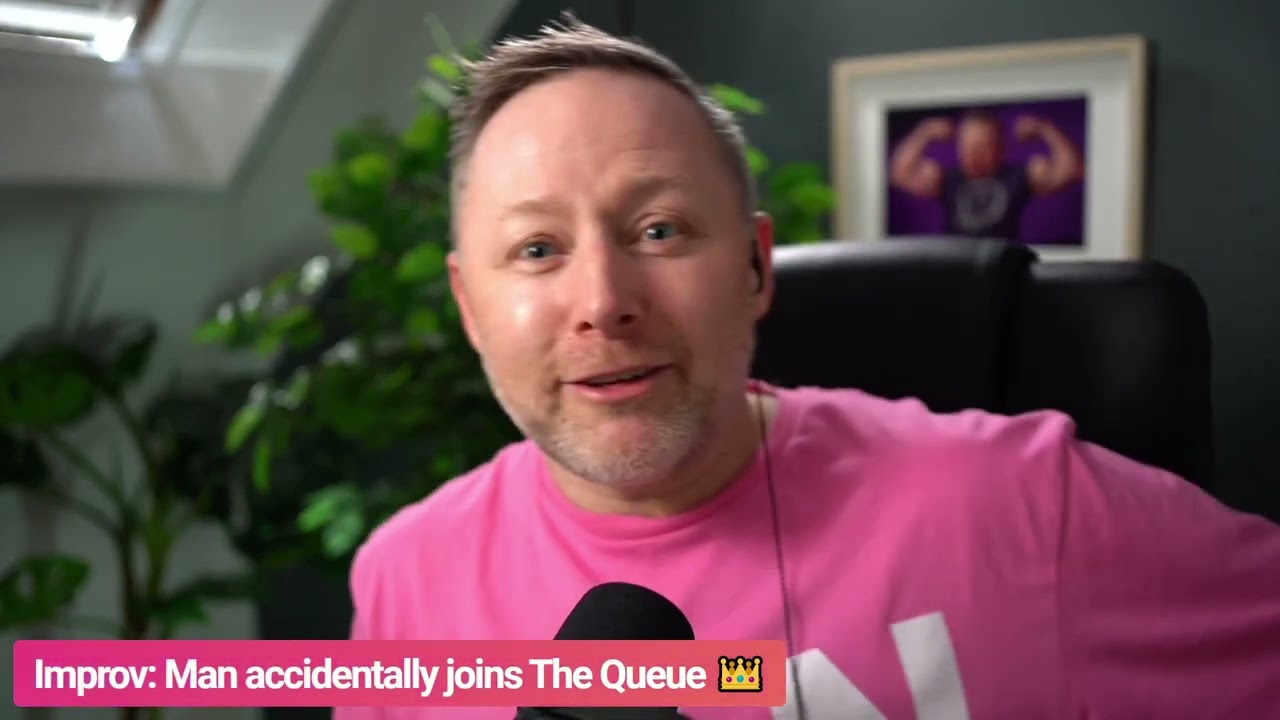 Limmy Improv: Man Accidentally Joins The Queue [2022-09-19]