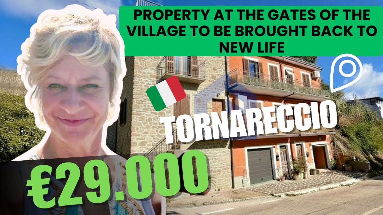 Tornareccio, Abruzzo – Panoramic Property with Two Units & Incredible Investment Potential