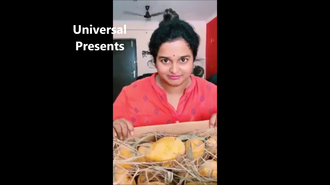 Actress Sreevani taste Mango's video - Anchor and actress Sreevani latest video on the tasty mangoes