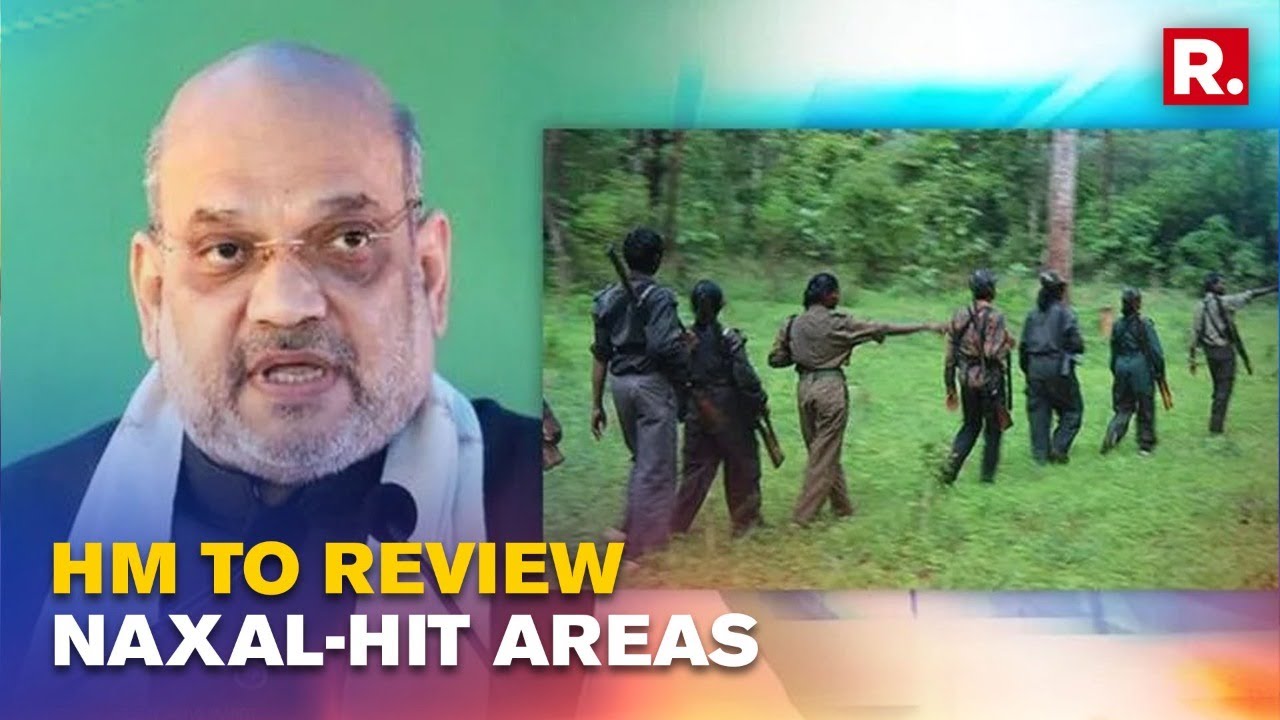 HM Amit Shah To Review Security Situation In Naxal Affected Areas With CMs Of 10 States